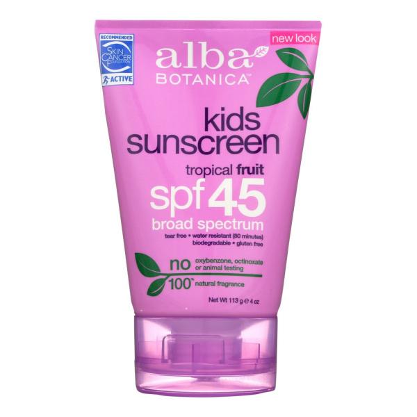 Kids Sunscreen SPF45 4 Oz
