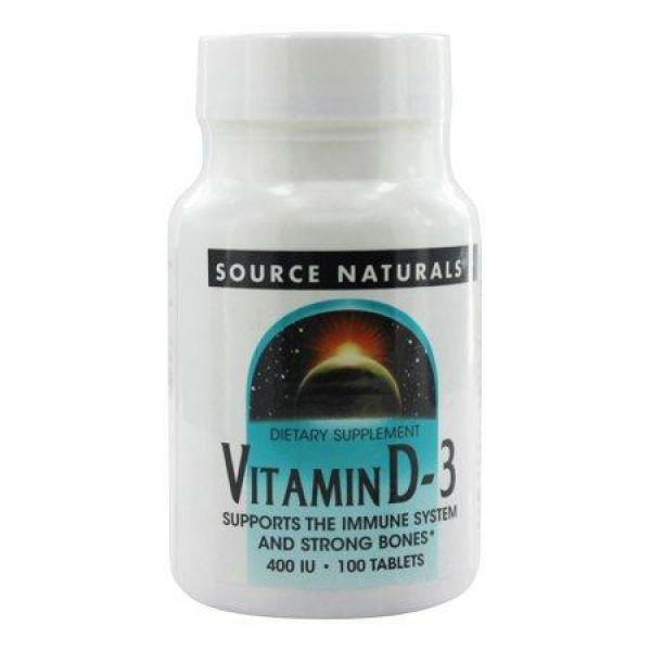 Vitamin D3 400 IU 100 Tablets