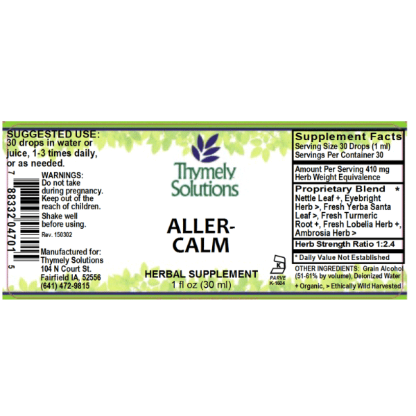 Aller-Calm/Allerg-Ease 1oz