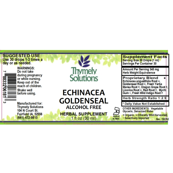 Echinacea Goldenseal 1oz Af