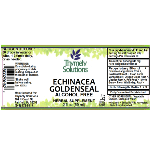 Echinacea Goldenseal 2oz Af