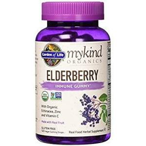 MyKind Organic Herbal Elderberry Gummies 120 Ct