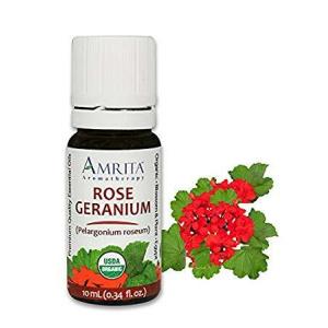 Organic Geranium Rose Egypt Essential Oil