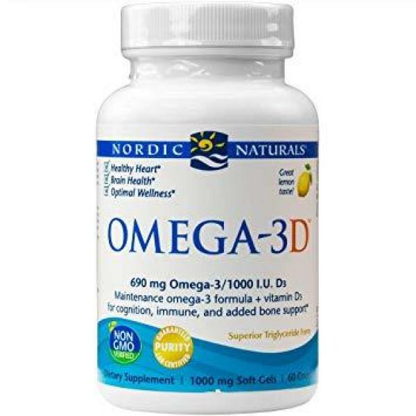 Omega 3D 60 Softgels