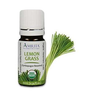 Organic Lemongrass India Essential Oil