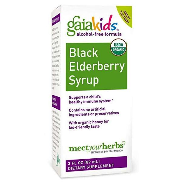 Black Elderberry Syrup Kids