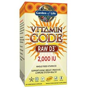 Vitamin Code Raw D3 2000IU 120C