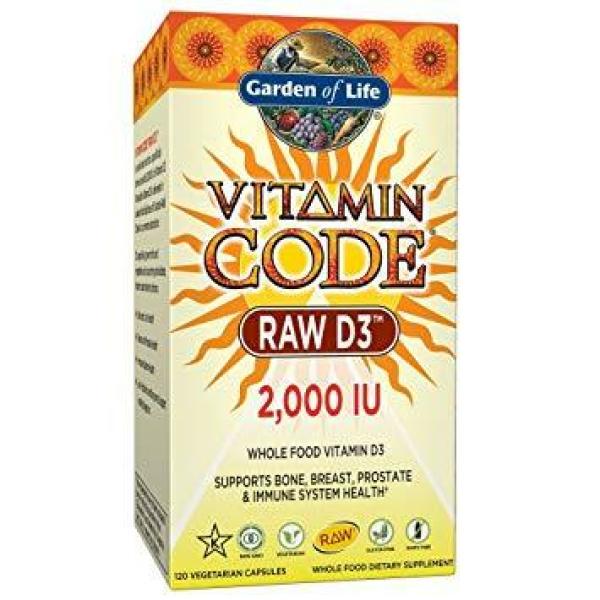 Vitamin Code Raw D3 2000 IU 60C