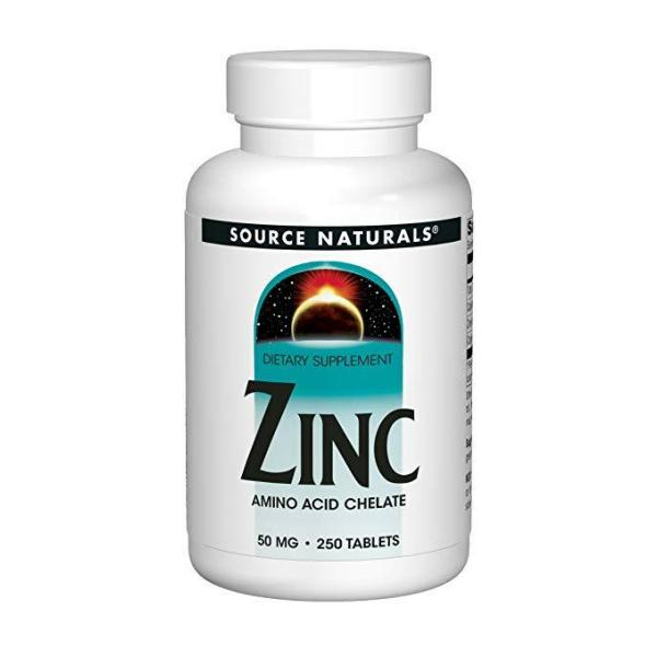 Zinc Chelated 50 Mg 250 Tablets