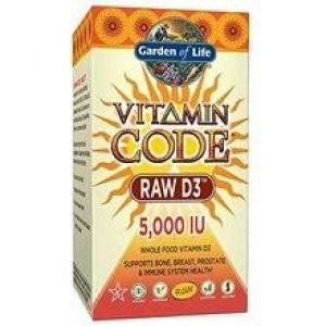 Vitamin Code Raw D3 5000 IU 60C