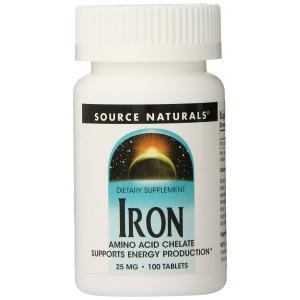Iron Chelate 25 Mg 100 Tablets