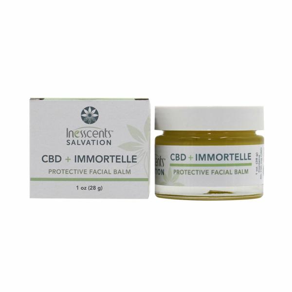 Inesscents CBD Oil Immortelle Protective Facial Balm 1oz
