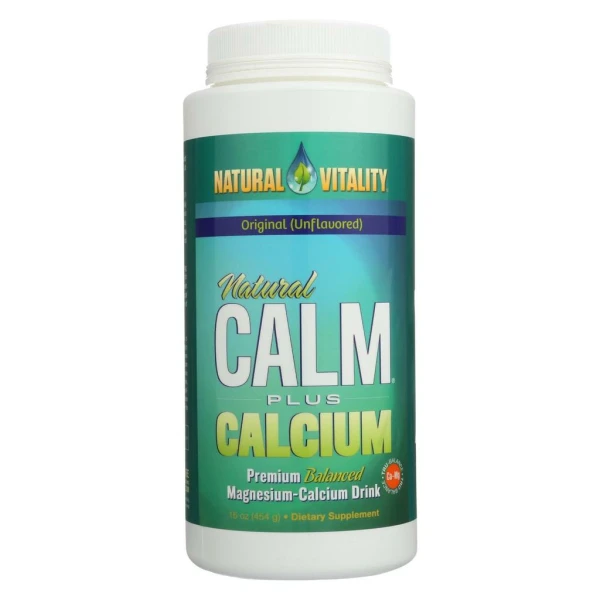 Natural Calm Plus Calcium 16 Oz