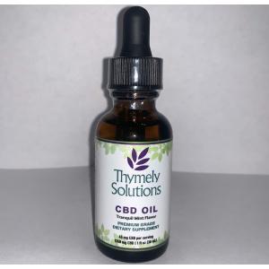Organic CBD Oil Drops 1oz Mint 1350mg