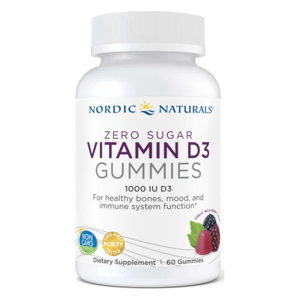 Vitamin D3 Gummies Sugar Free 60CT