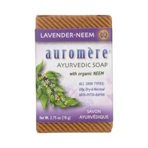 Auromere Lavender Neem Soap 2.75oz