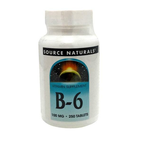 Vitamin B6 100 Mg 100 Tablets