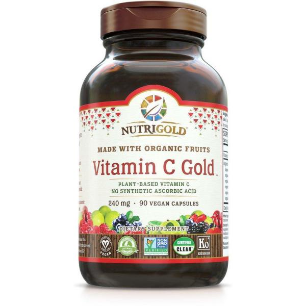 Whole-Food Vitamin C Gold 240mg 60vc